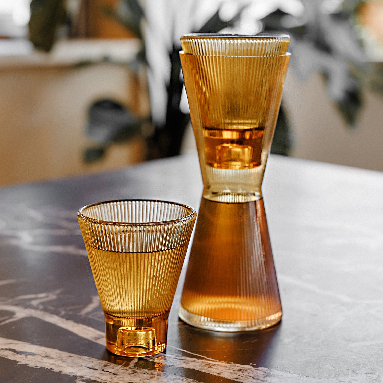 Decanter Drinkware Set - Citron