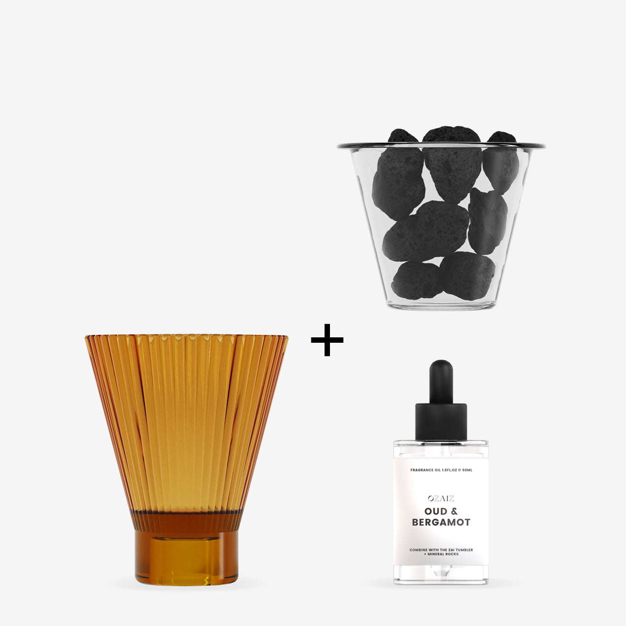 ZAI Mineral Lava Rock Diffuser - Citron