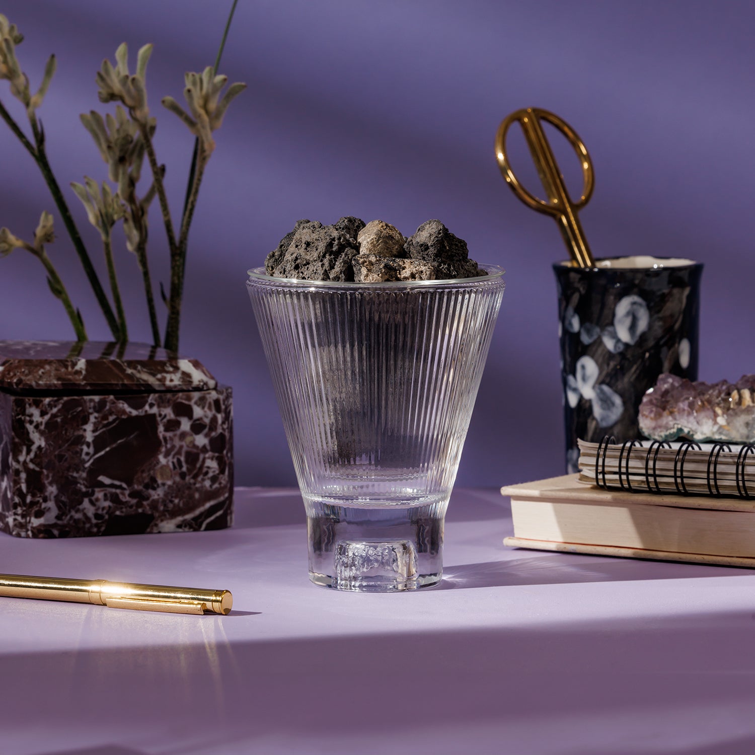 ZAI Mineral Lava Rock Diffuser - Clear