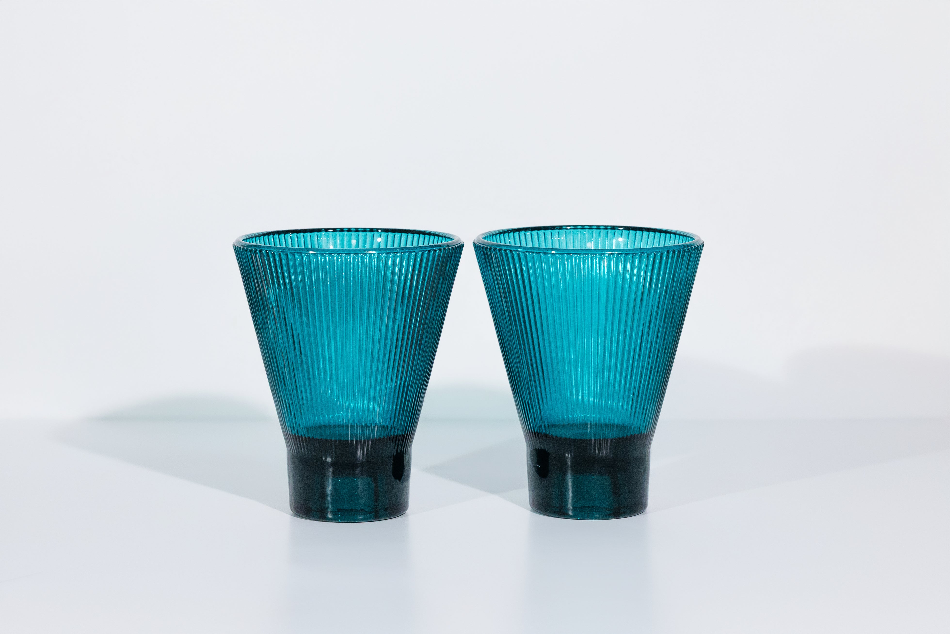 ZAI Glass Tumbler in Teal