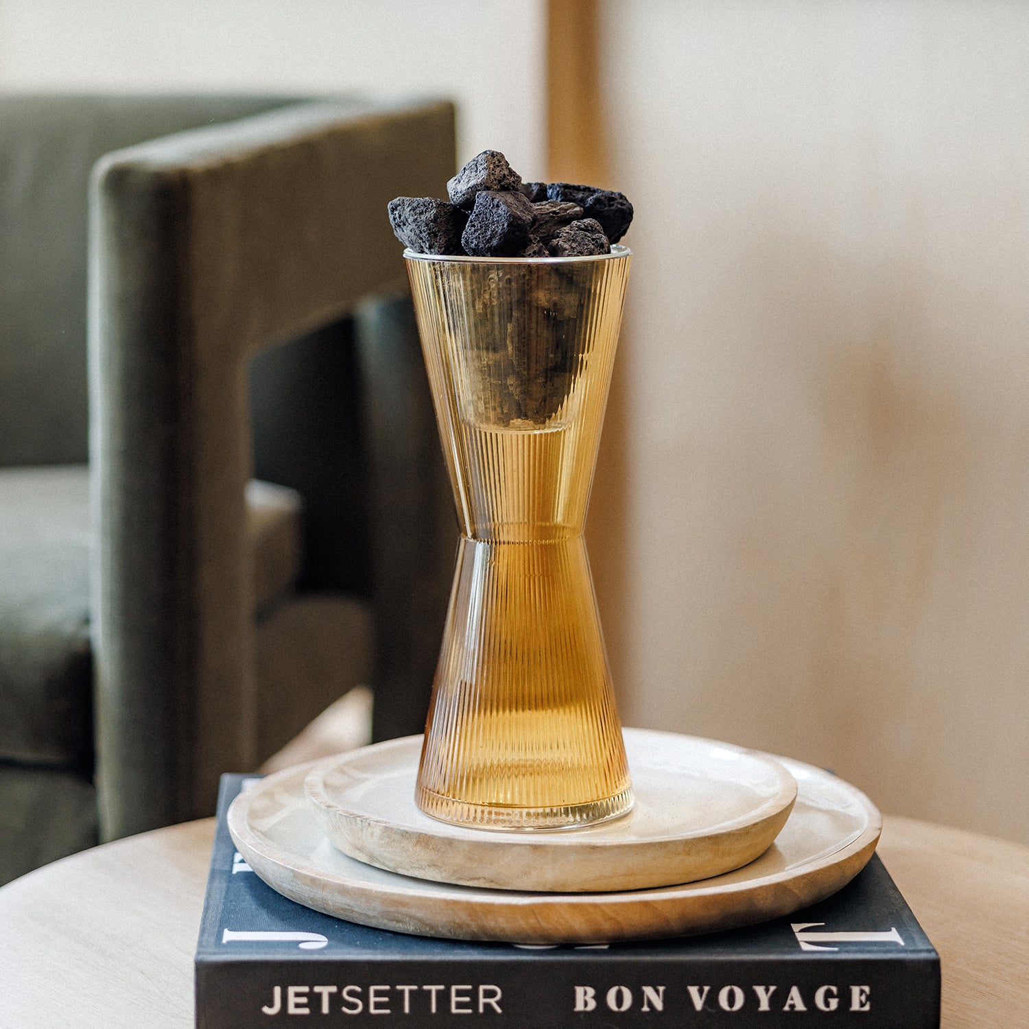 AIZ Mineral Lava Rock Diffuser - Citron