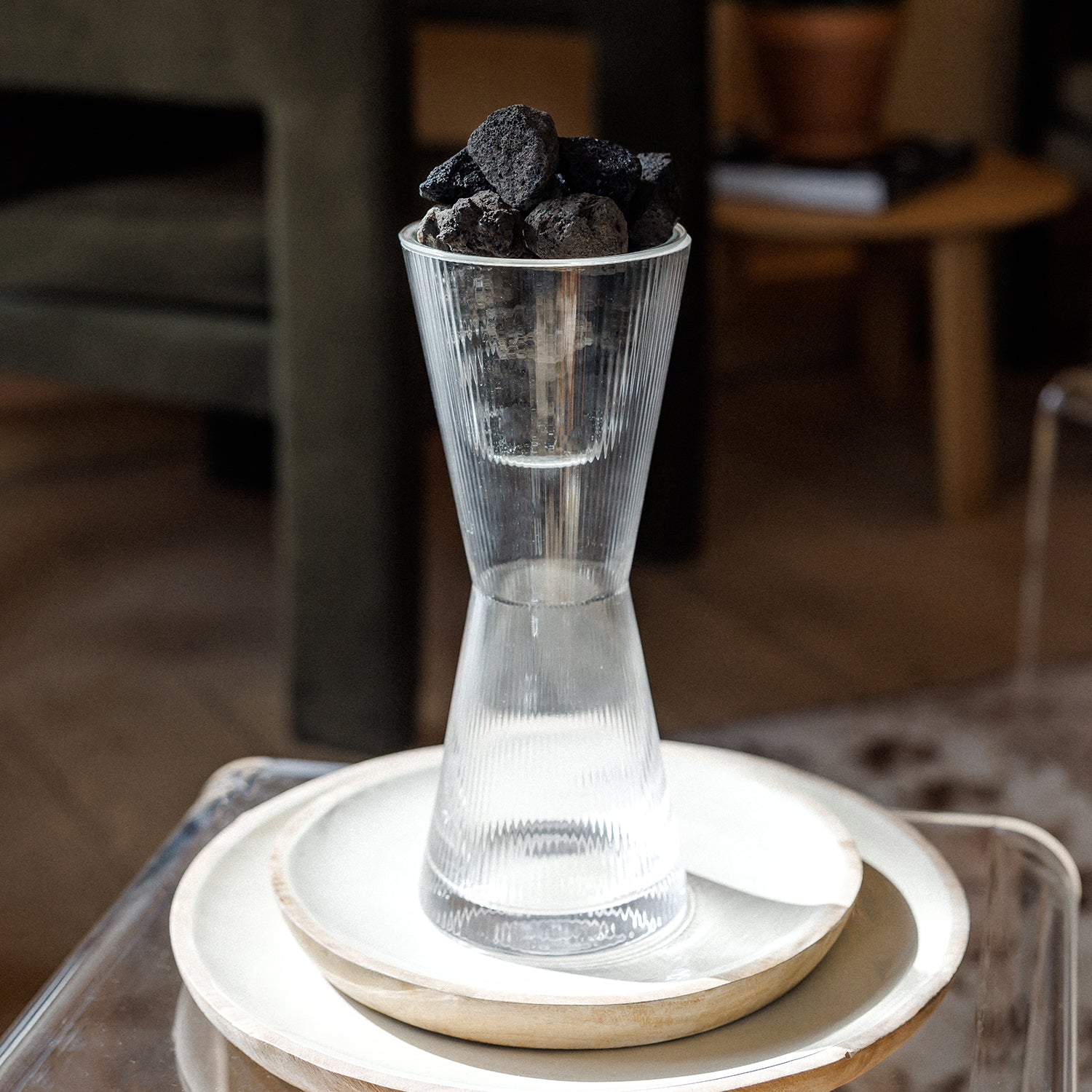 AIZ Mineral Lava Rock Diffuser - Clear