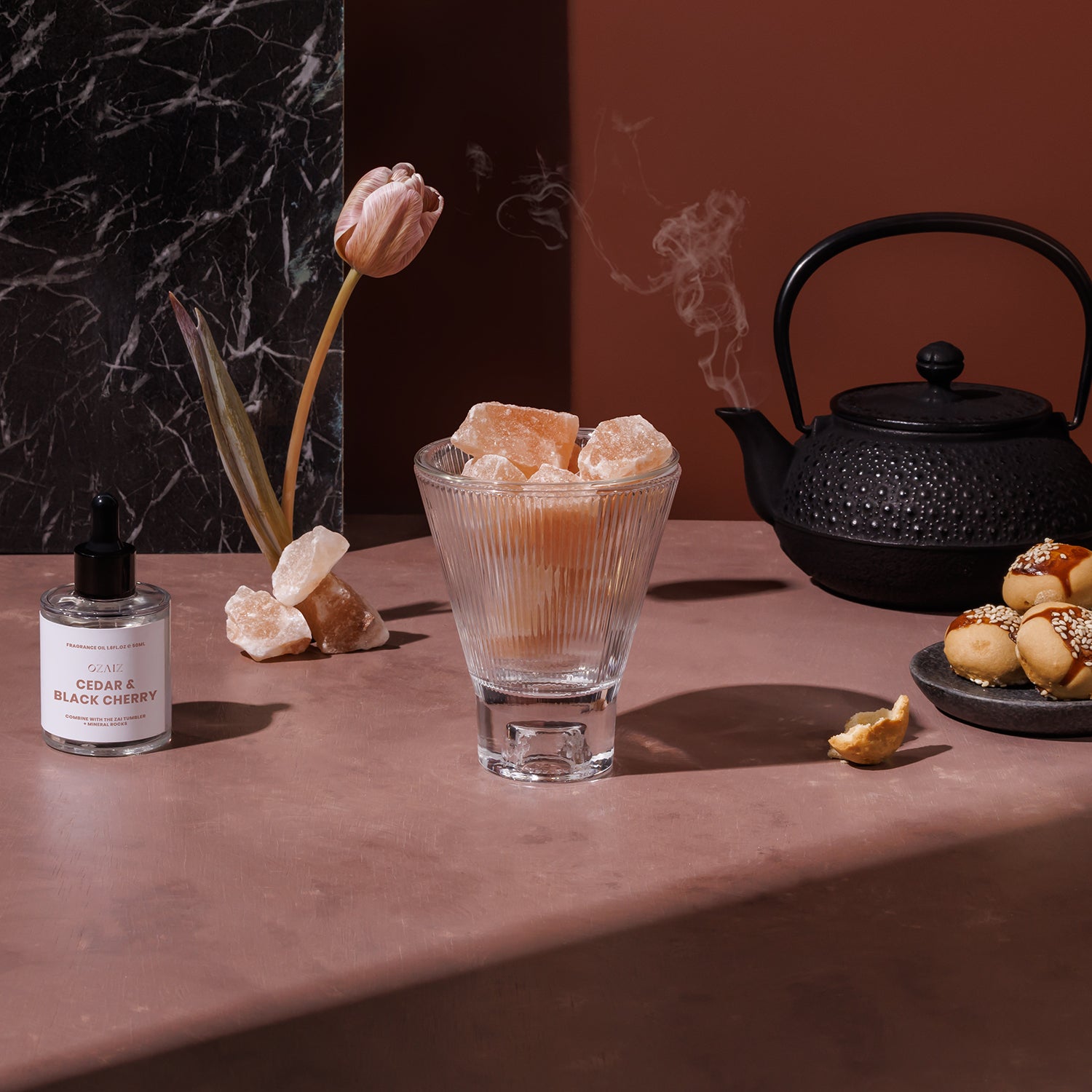 Mixture Man Diffuser Rocks Mineral Rock Diffuser - Himalayan Rock Salt – OZAIZ